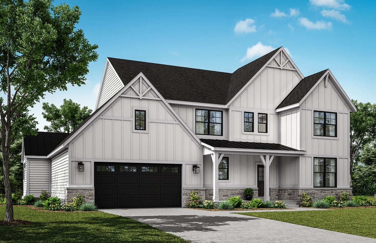 The Avalon Floor Plan New Homes in Commerce MI Evergreen Homes