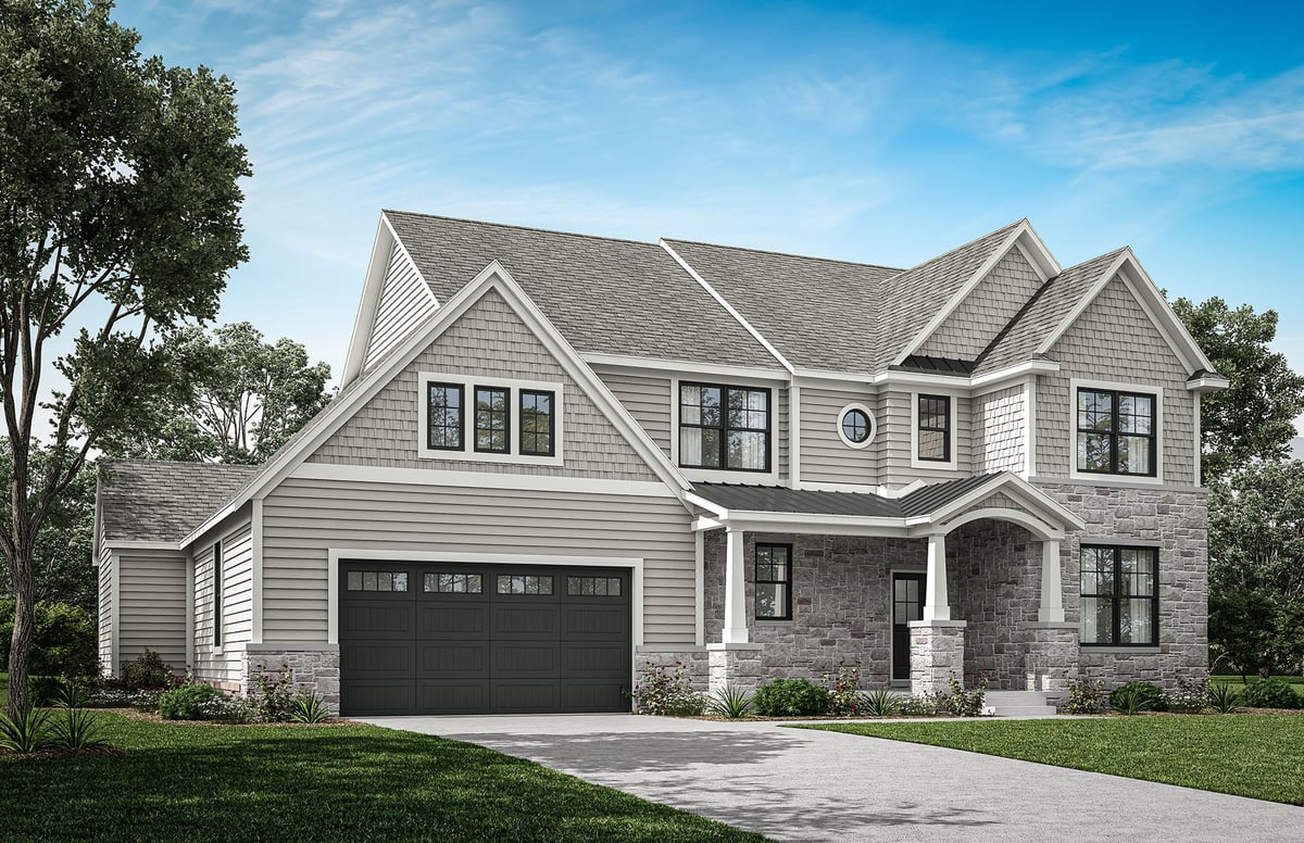 The Avalon Floor Plan New Homes in Commerce MI Evergreen Homes