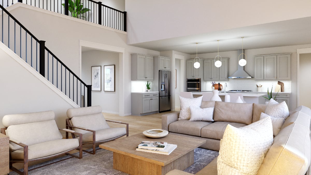 The Avalon Floor Plan New Homes in Commerce MI Evergreen Homes